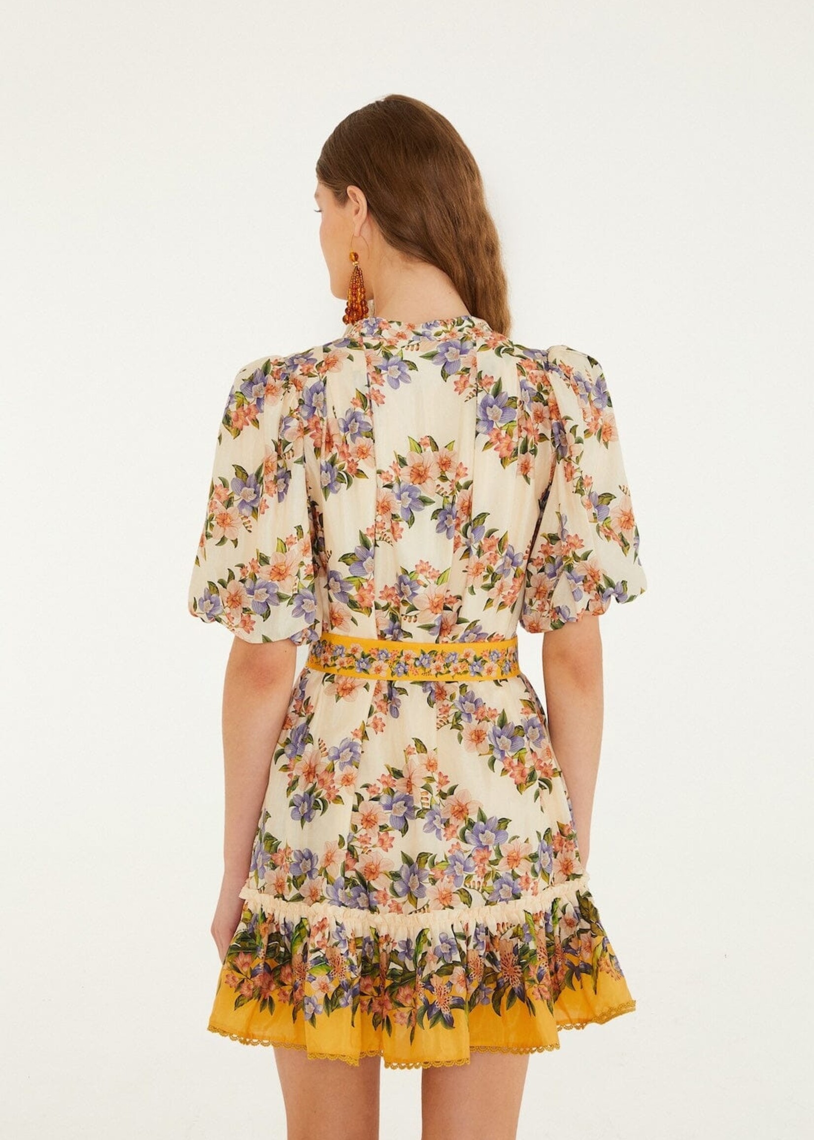 Farm Rio Hilo Stripes Mini Dress