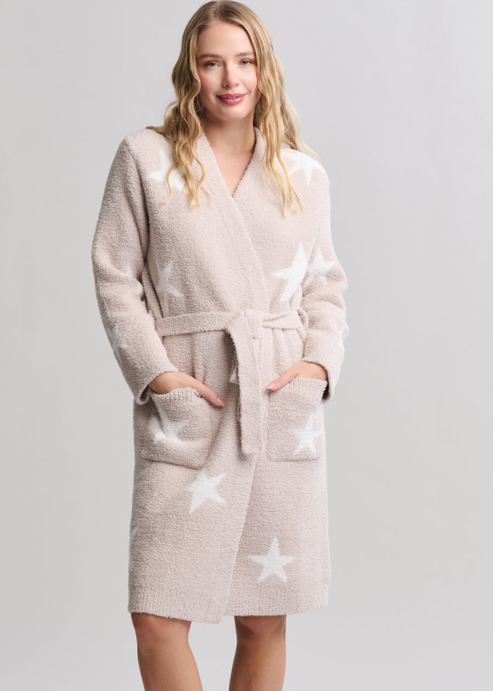Barefoot Dreams Cozychic Starry Night Robe