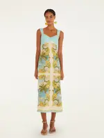 Farm Rio Royal Sea Maxi Dress