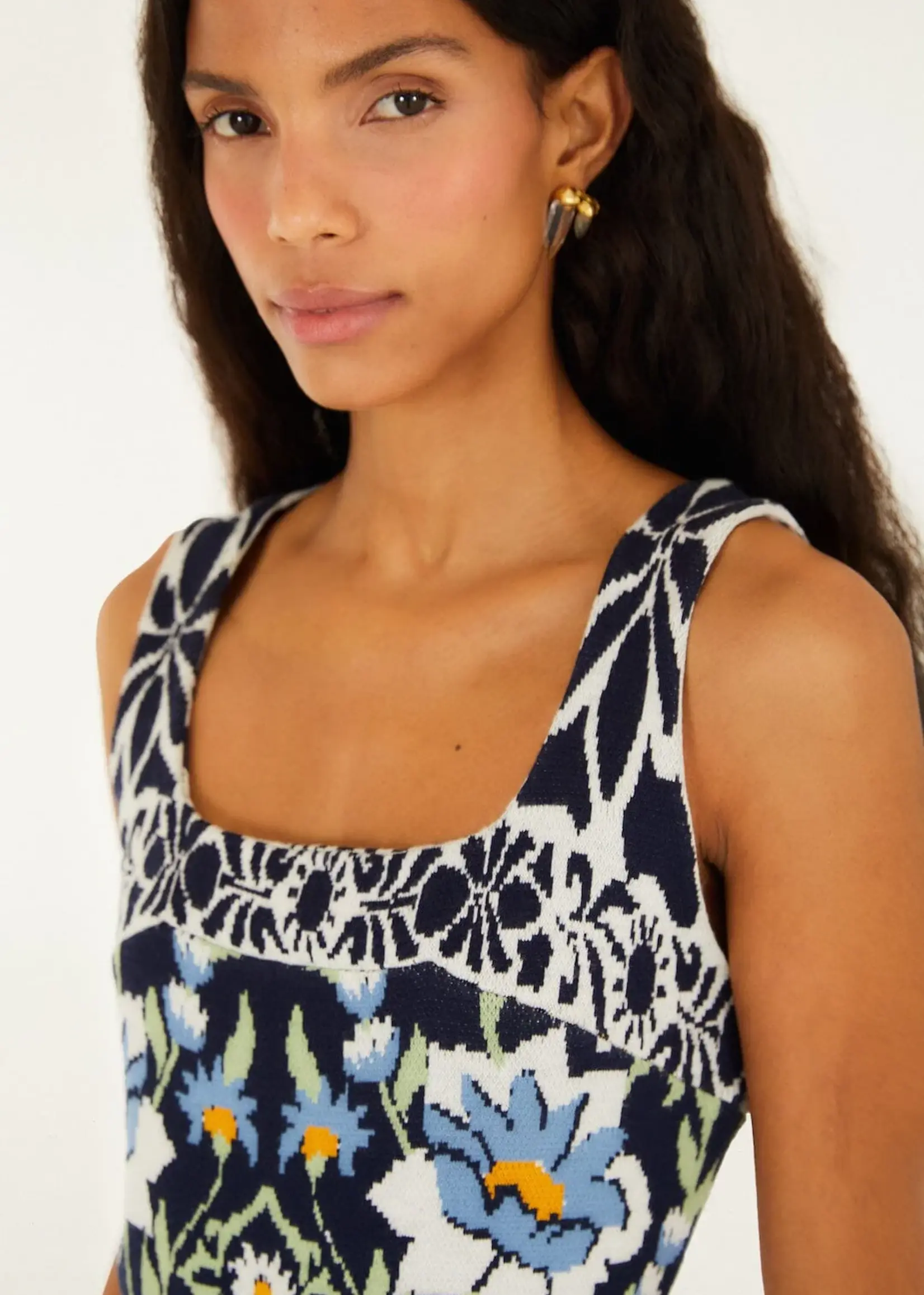 Farm Rio Manoela Midi Dress