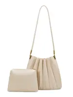 Melie Bianco Carrie Pleated Bag