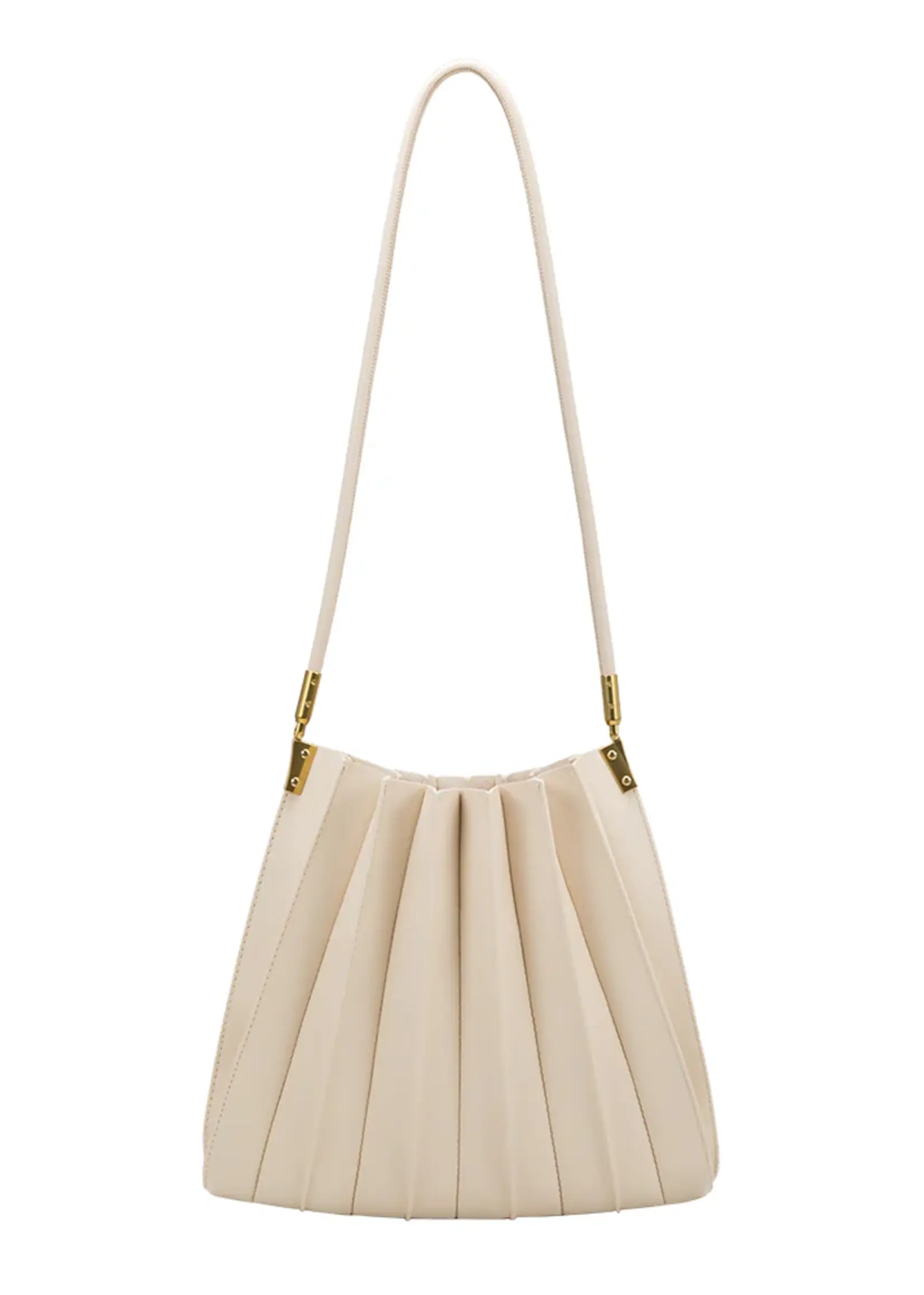 Melie Bianco Carrie Pleated Bag