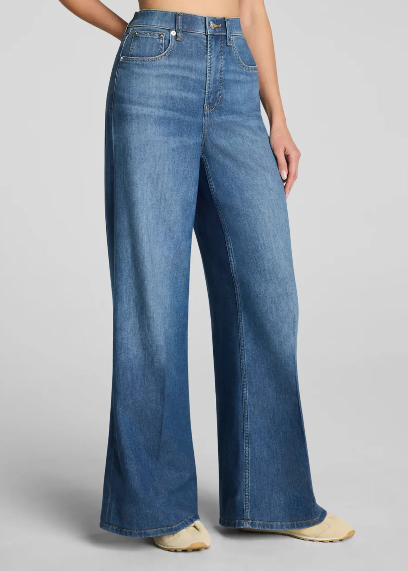 Spanx Supersmooth Wide Leg Jeans