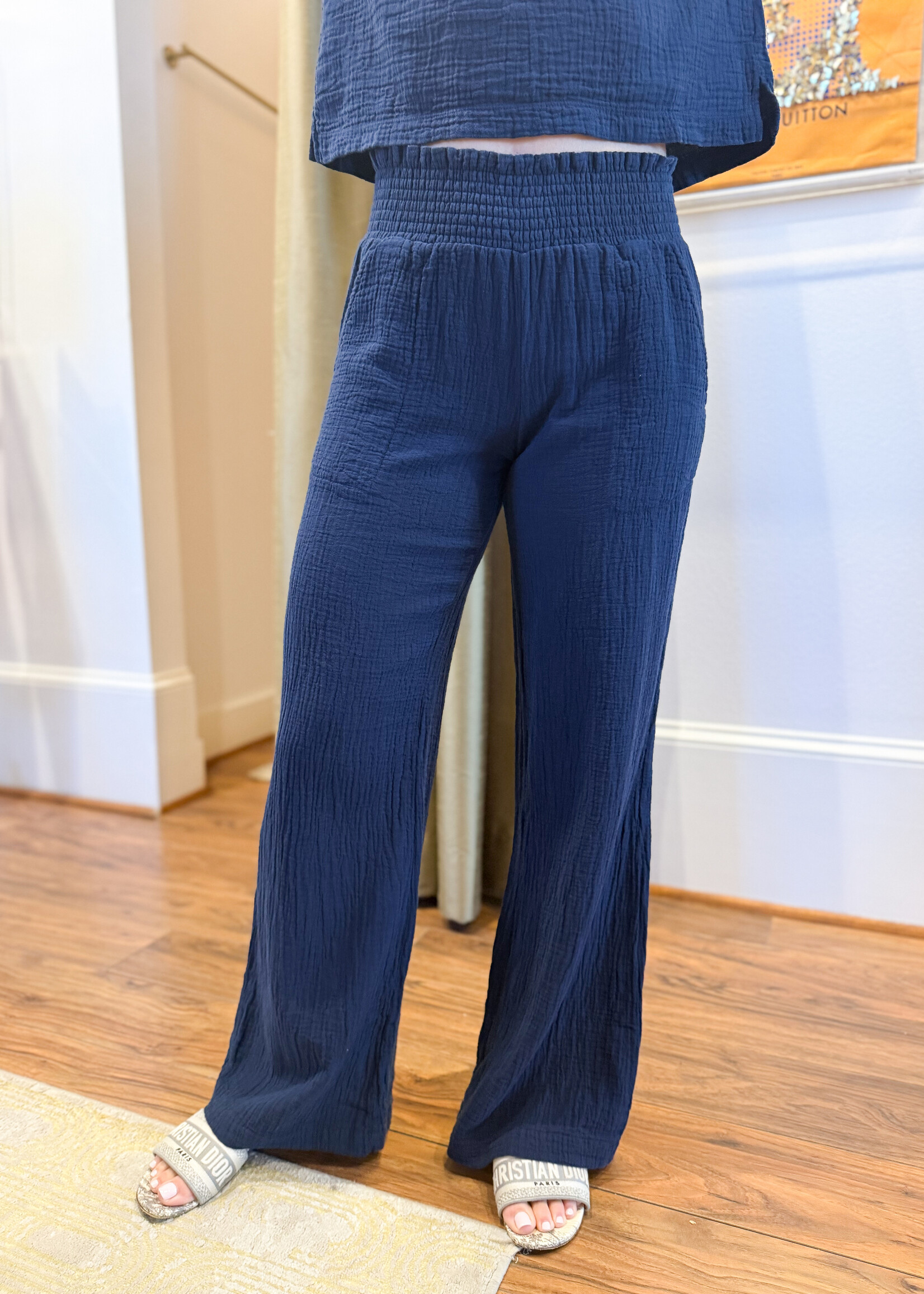 Bobi Bobi Wide Leg Beach Pant