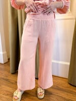 Bobi Bobi Cropped Wide Leg Beach Pant