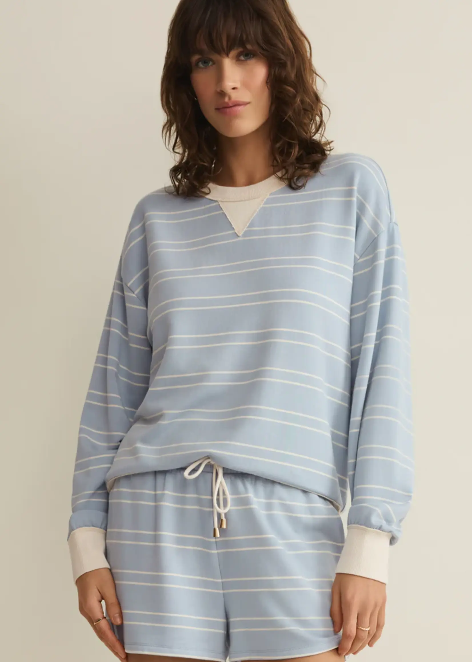 Z Supply Stand Out Striped Sweatshirt