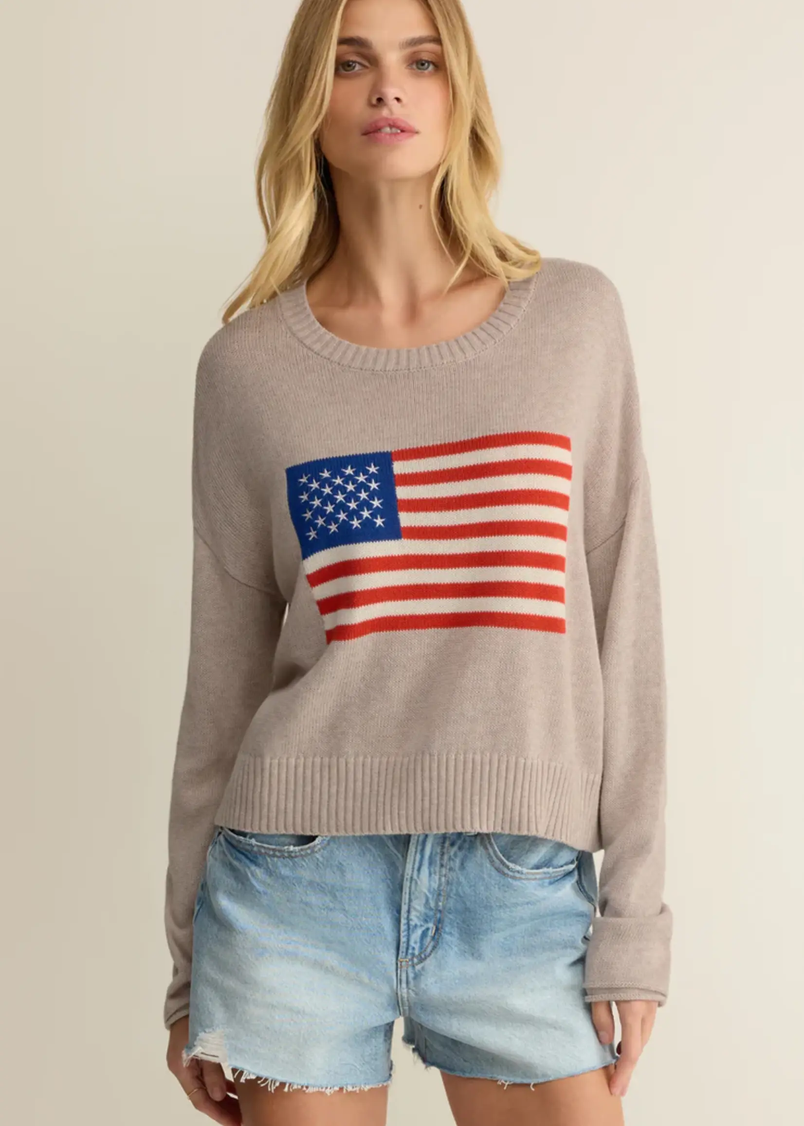 Z Supply Sienna Patriot Sweater