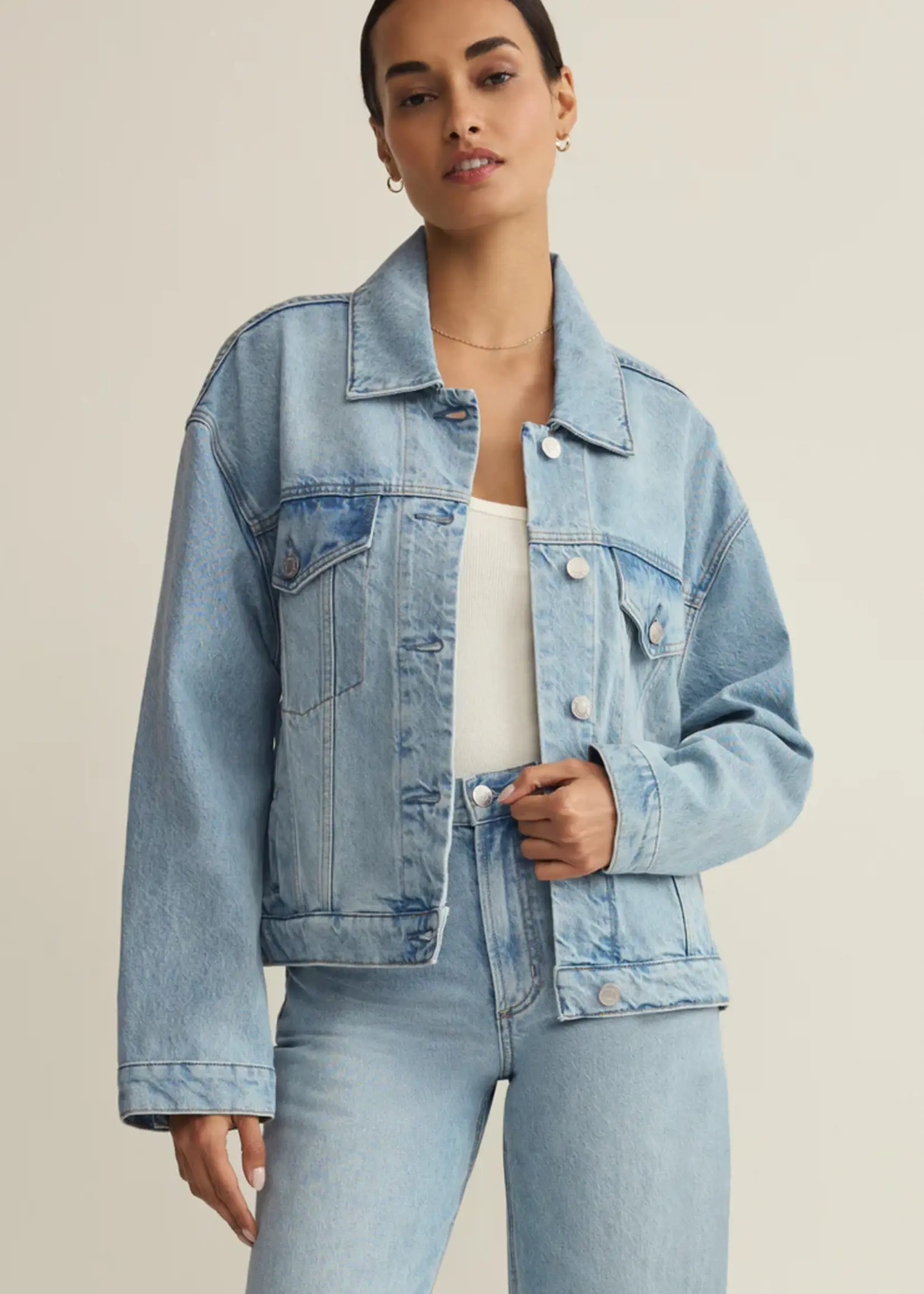 Z Supply Dani Trucker Jacket