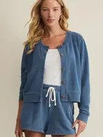 Z Supply Daily Knit Denim Cardigan