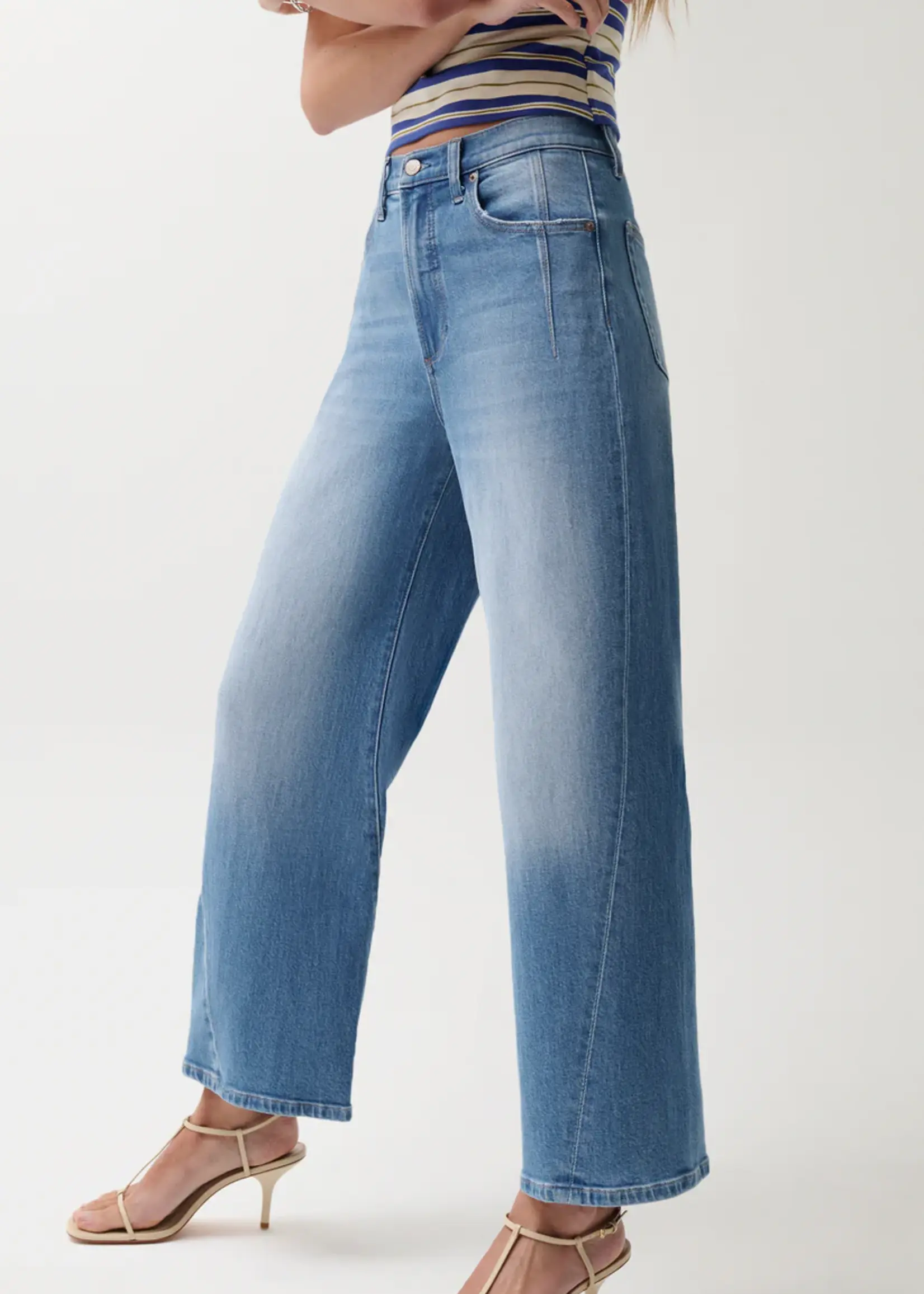 PISTOLA Kyra High Rise Bowed Ankle