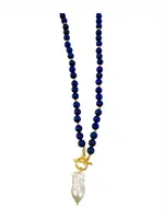 Gemelli Sandy Beaded Necklace W/Pearl
