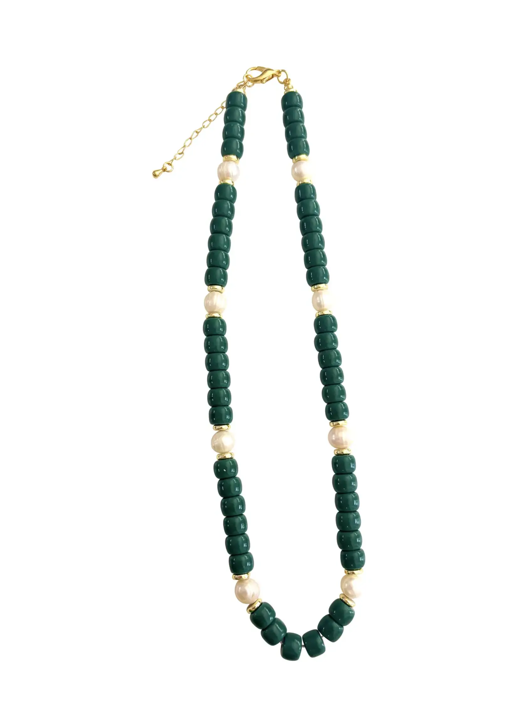 Gemelli Victory Beaded Pearl Necklace