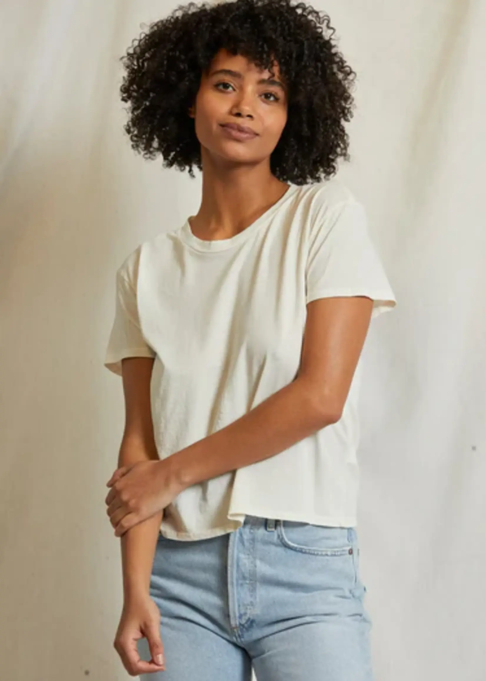 Perfect White Tee Harley Tee