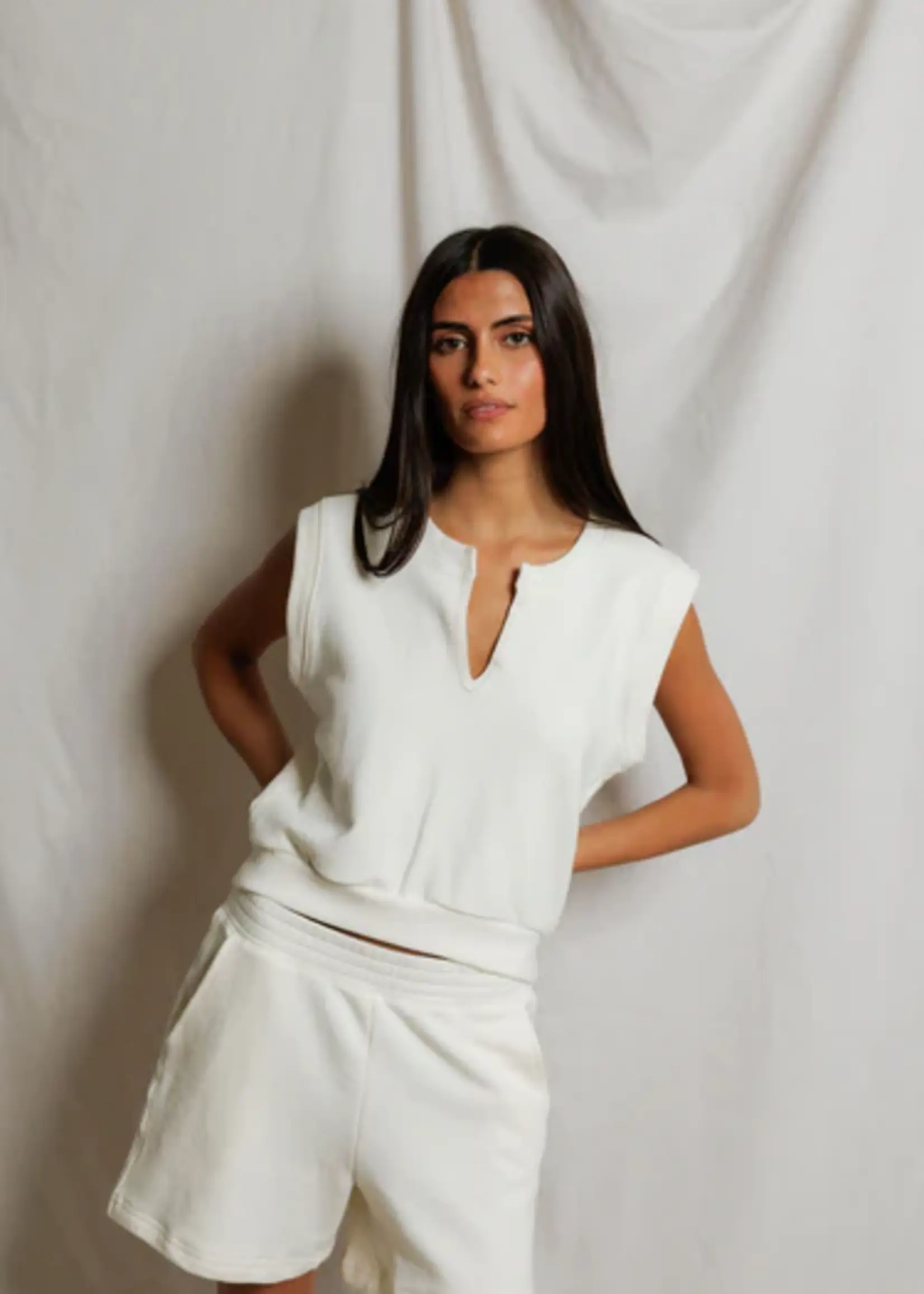 Perfect White Tee Sloane Top