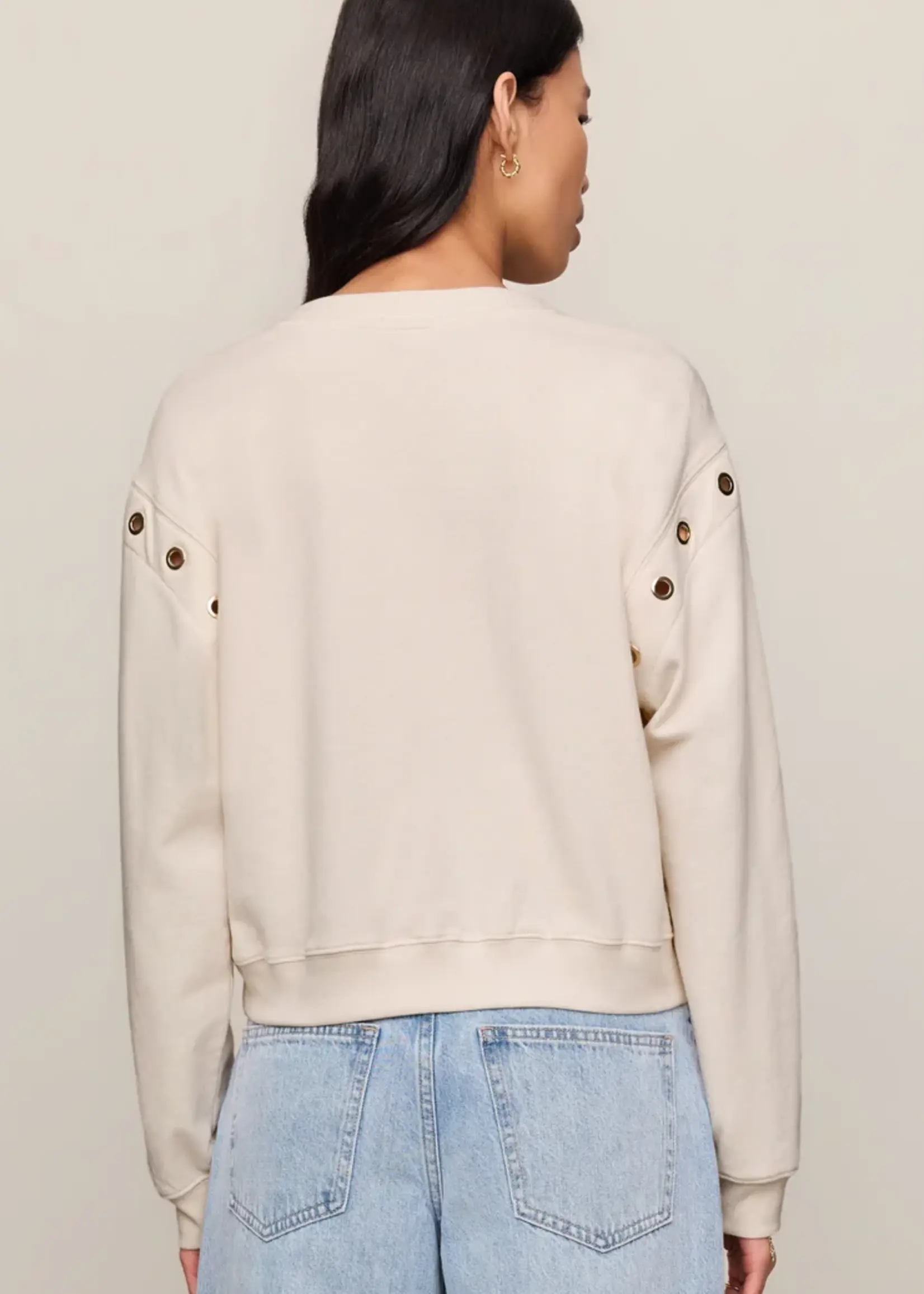 Z Supply Axel Grommet Sweatshirt