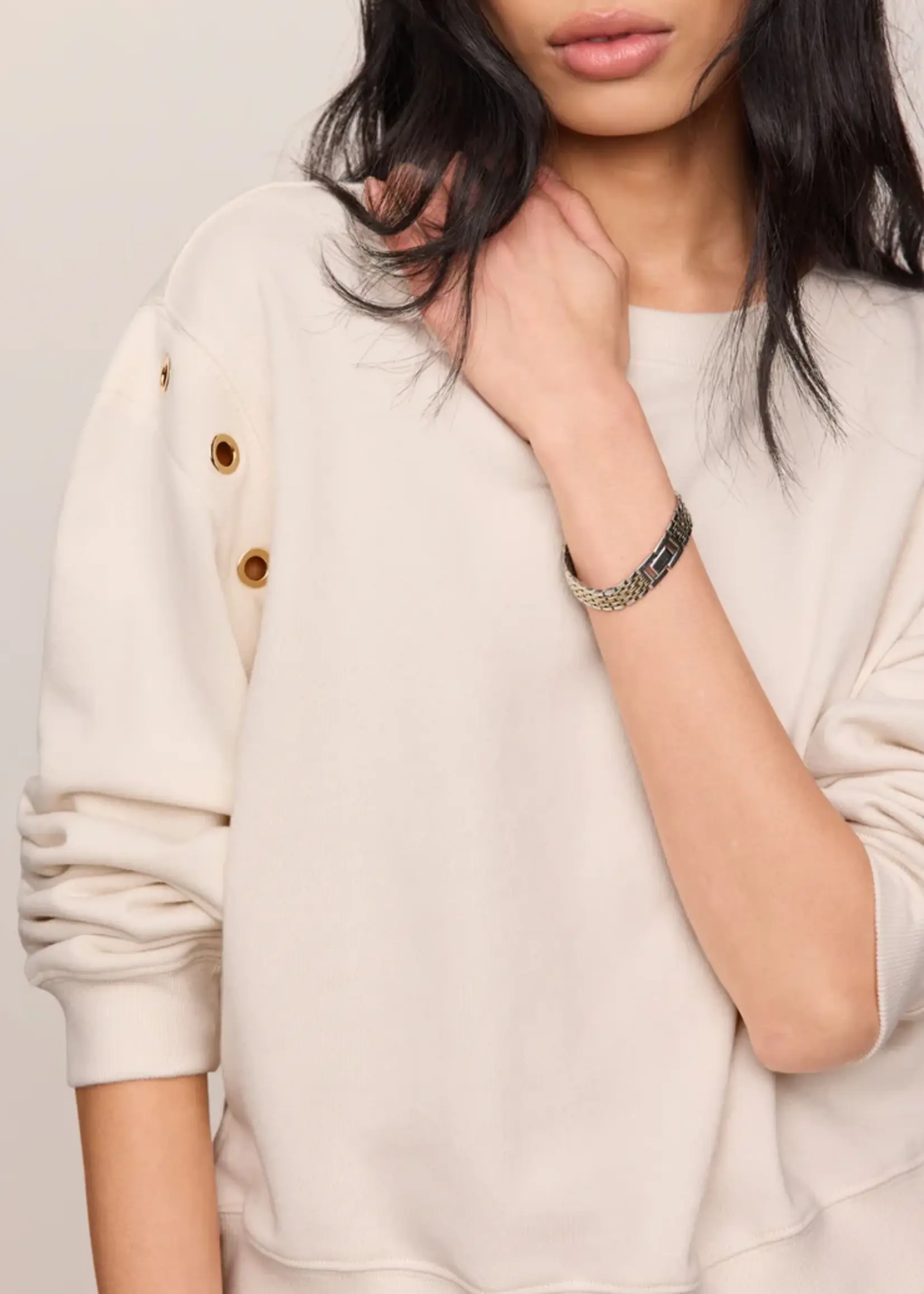 Z Supply Axel Grommet Sweatshirt