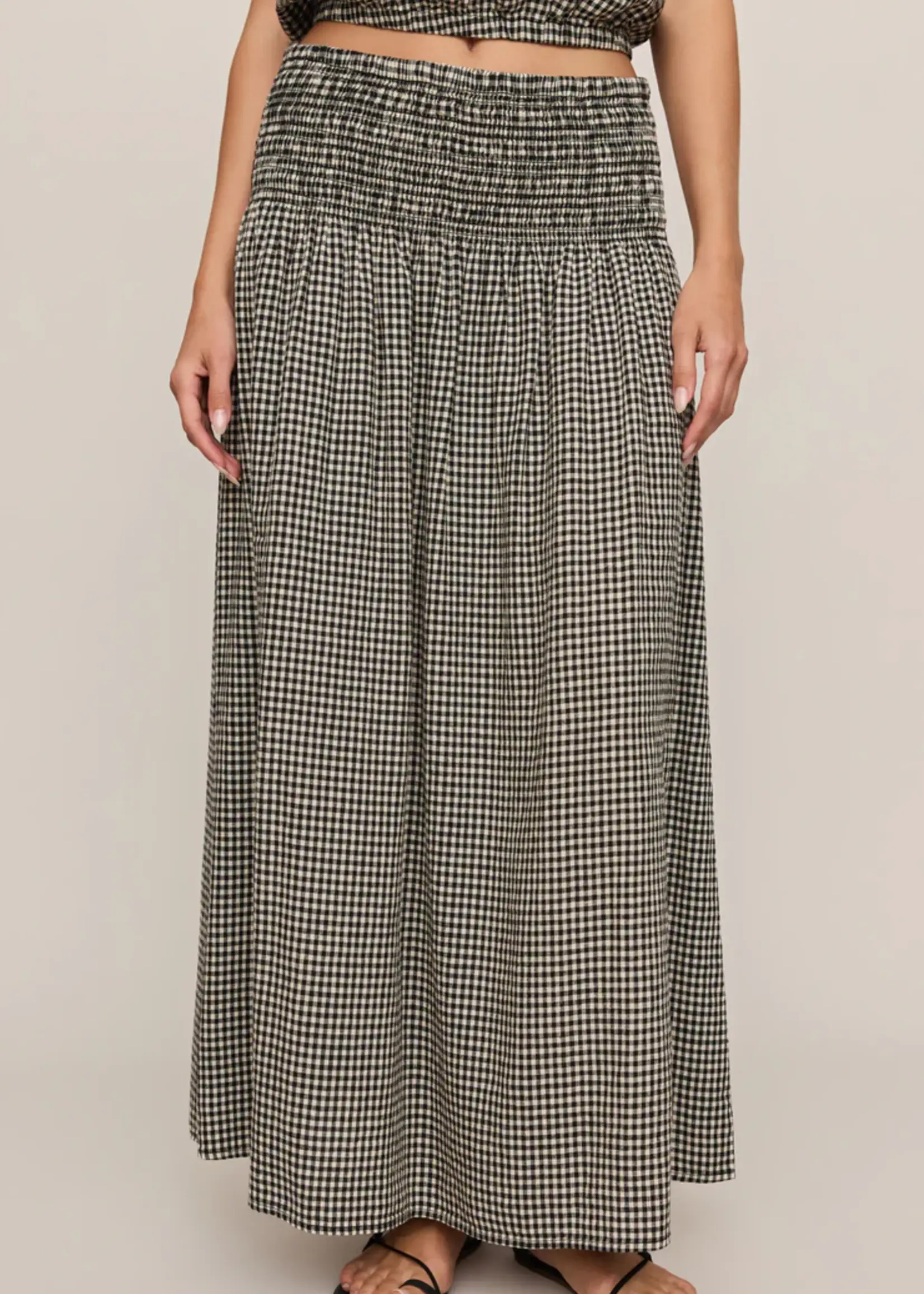 Z Supply Brooke Gingham Skirt