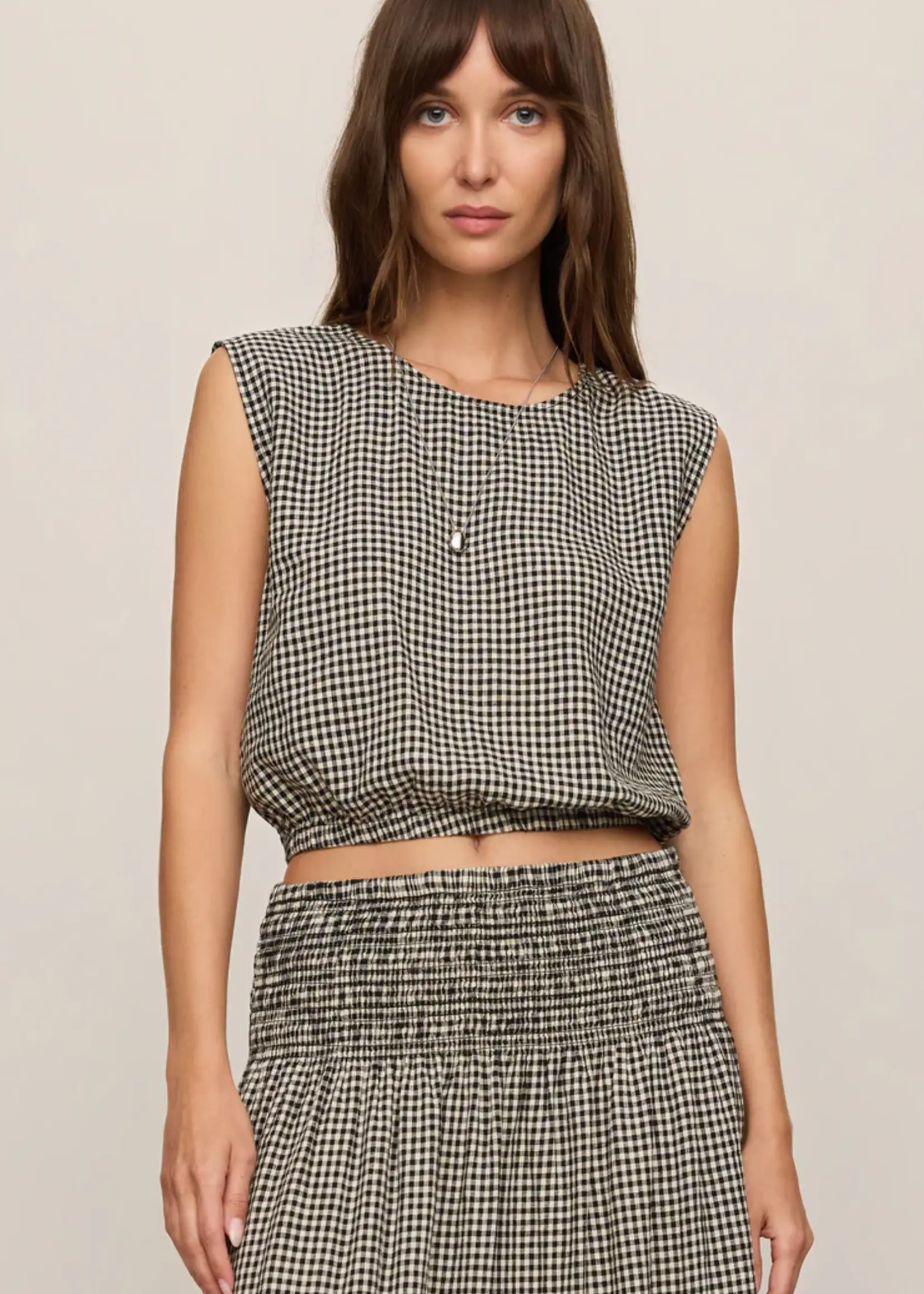 Z Supply Merit Gingham Top