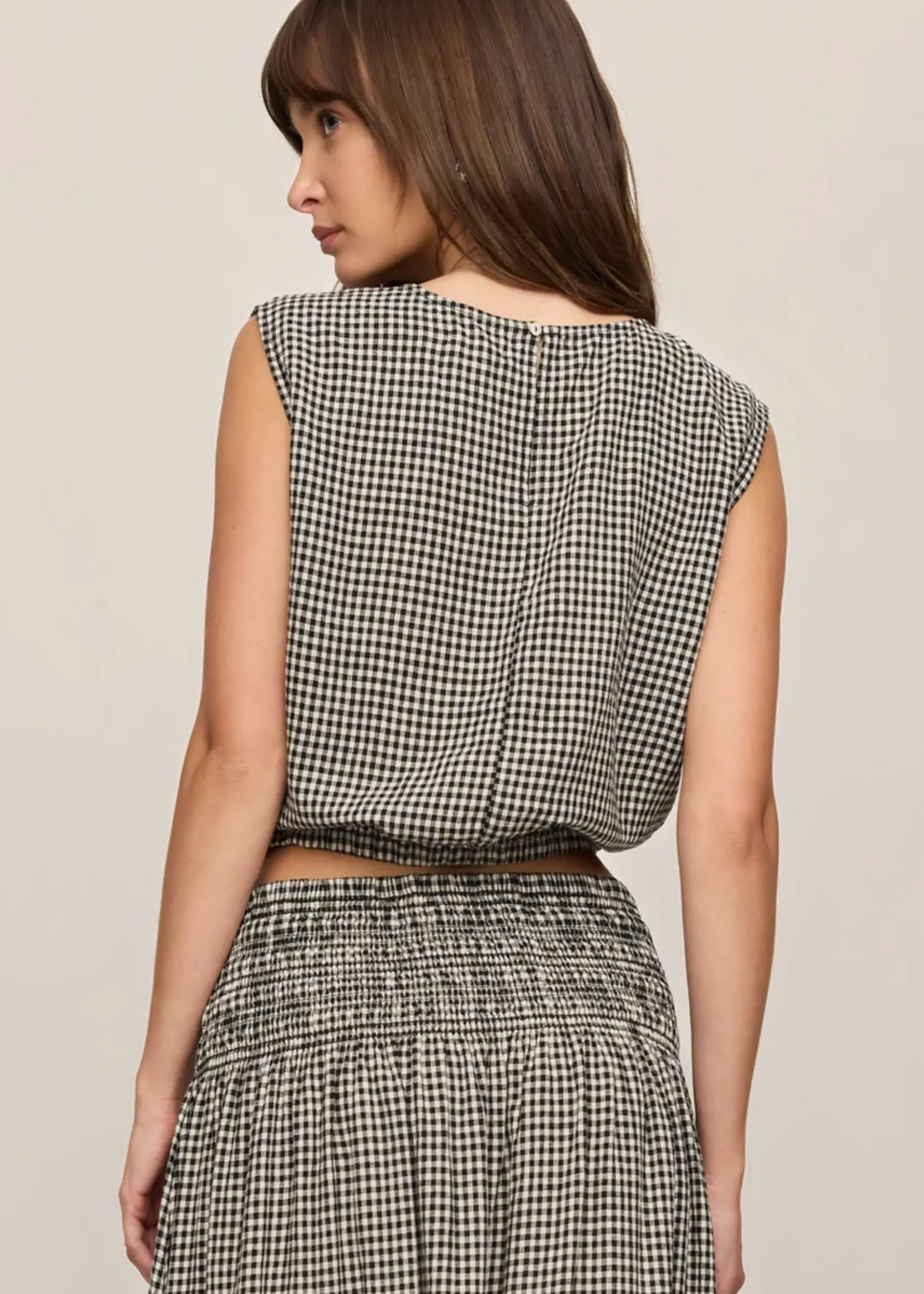 Z Supply Merit Gingham Top