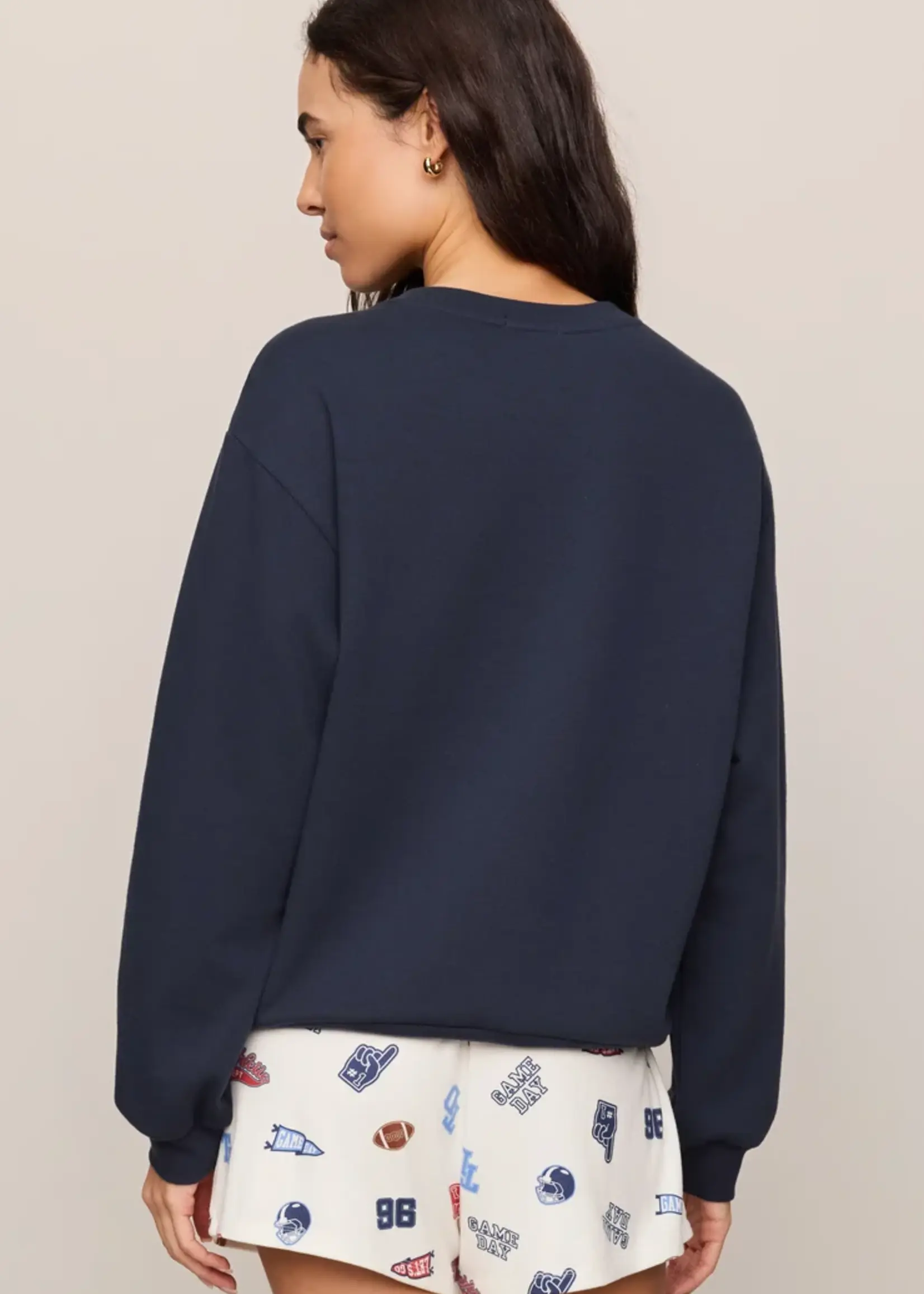 Z Supply Boyfriend Patch Sweatshirt