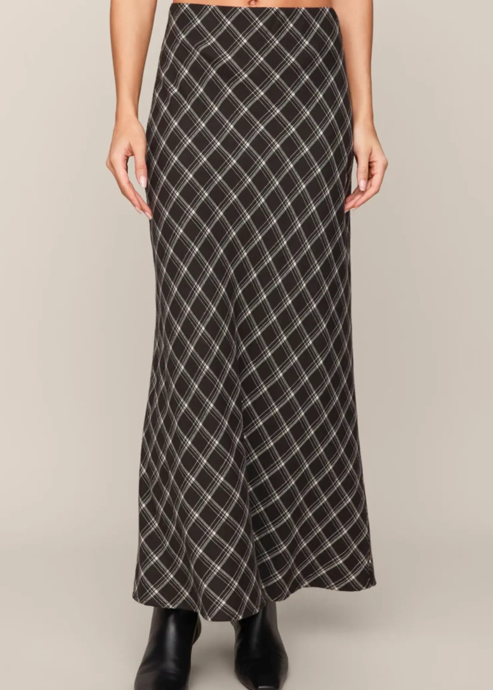Z Supply Europa Plaid Skirt