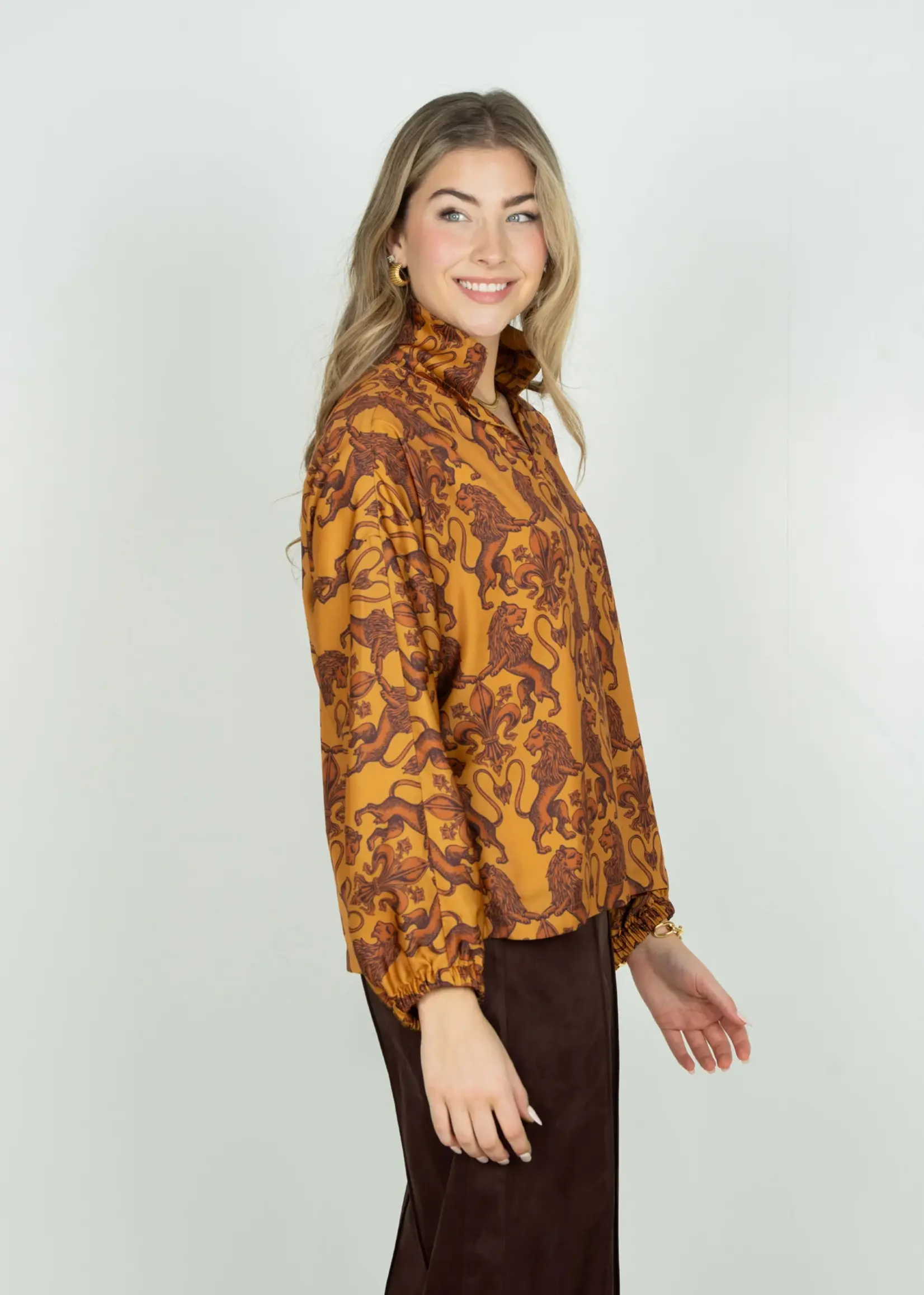 Emily McCarthy Long Sleeve Poppy Top