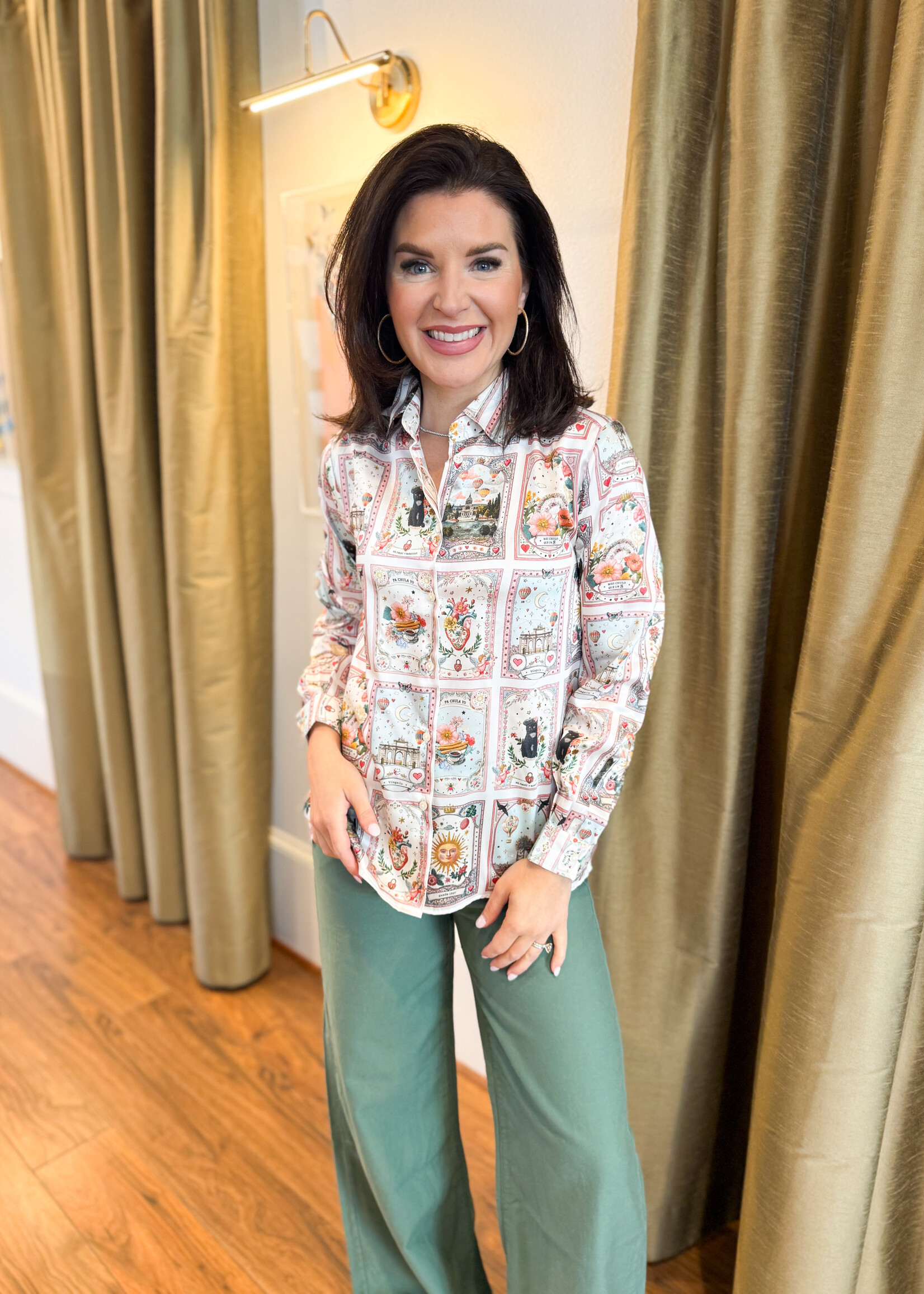 Vilagallo Tea Blouse