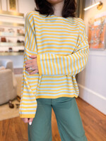 Before You Striped T-Body Sweater
