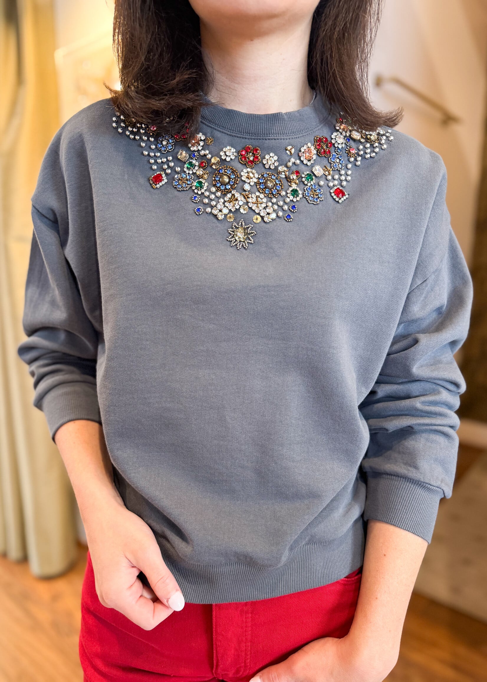 Stellah Juliana Necklace Top