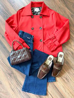 Joy Joy Short Trench Jacket