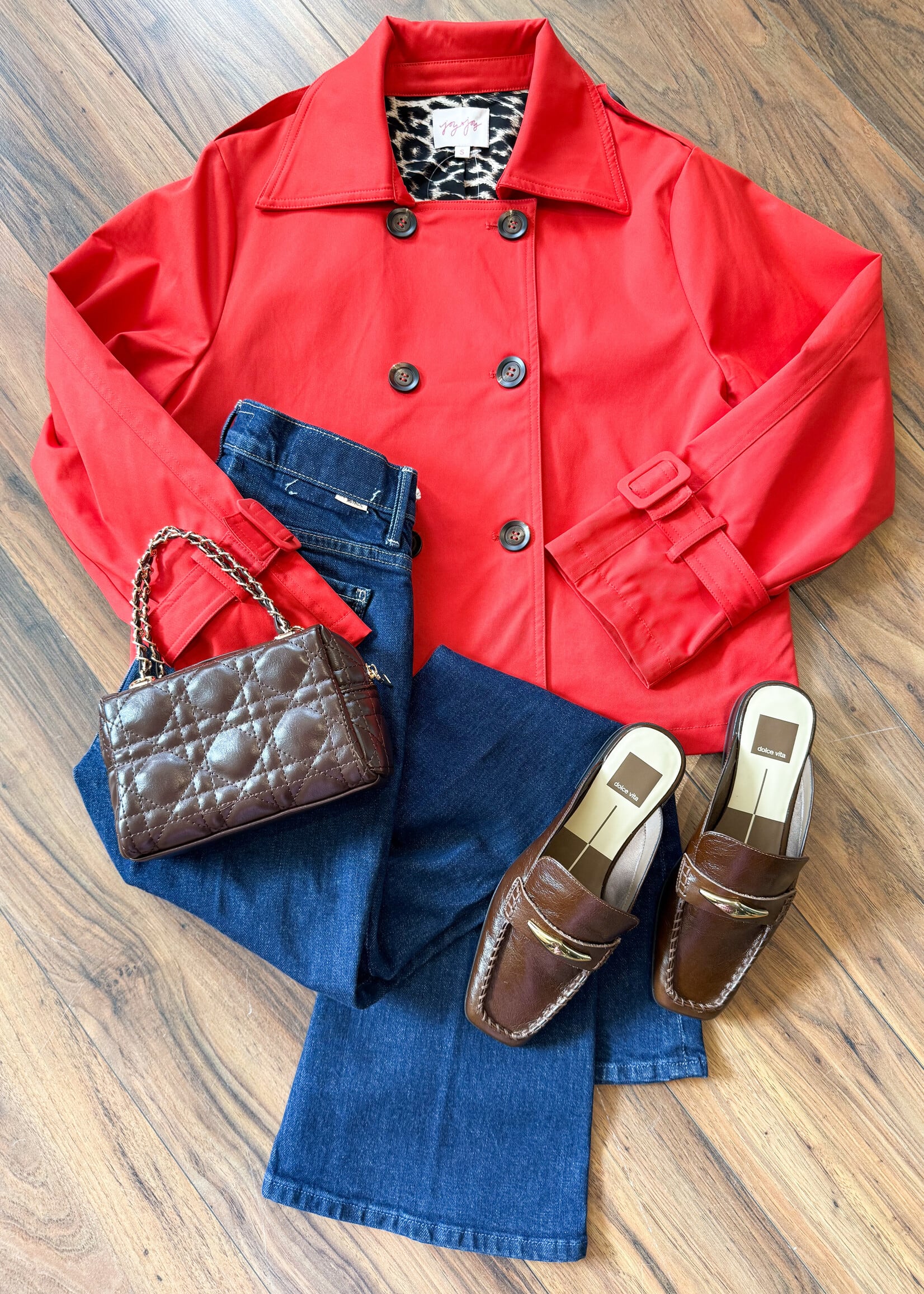 Joy Joy Short Trench Jacket
