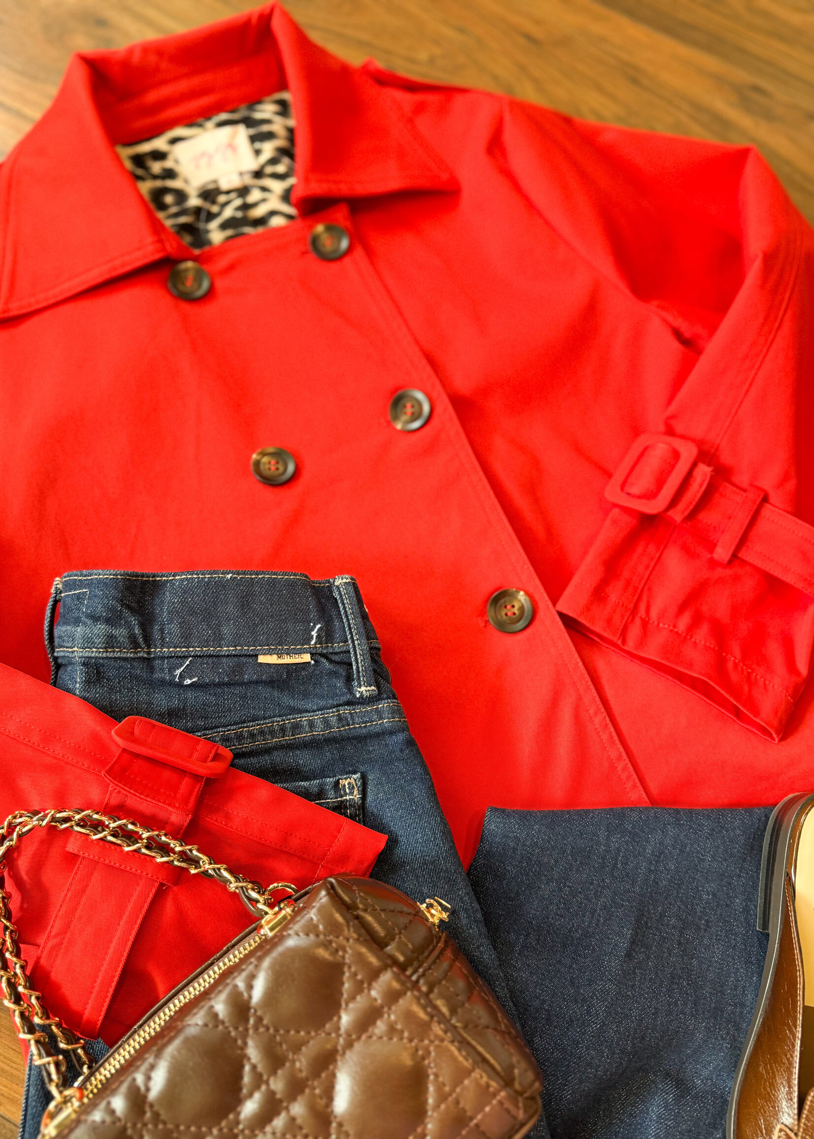 Joy Joy Short Trench Jacket