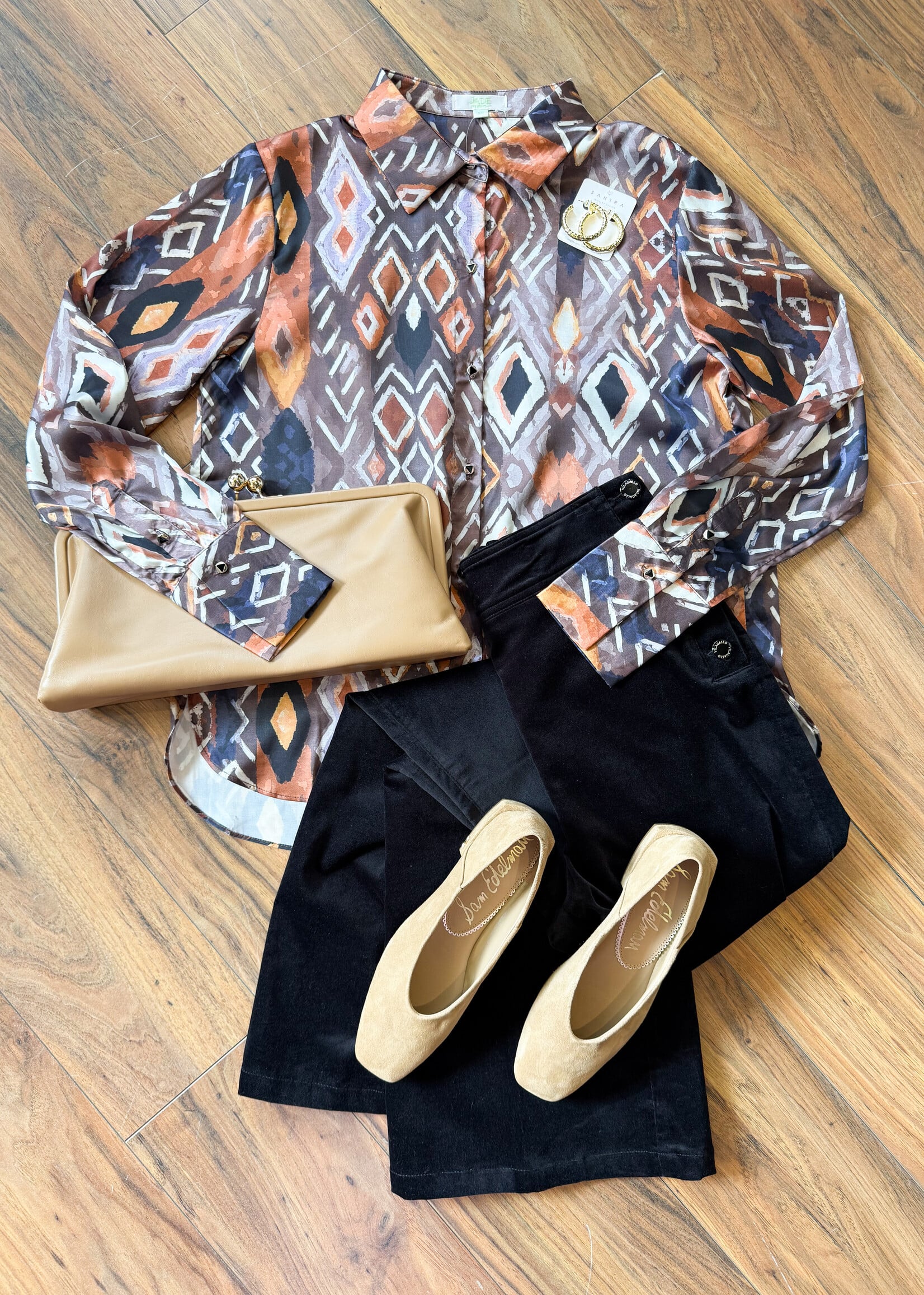 Jade Copper Mesa Buttondown