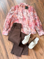 Jade Vintage Blush Top