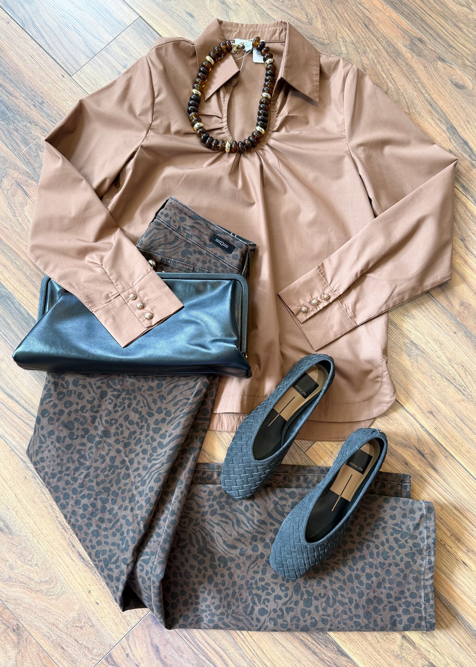 Jade Horseshoe Blouse