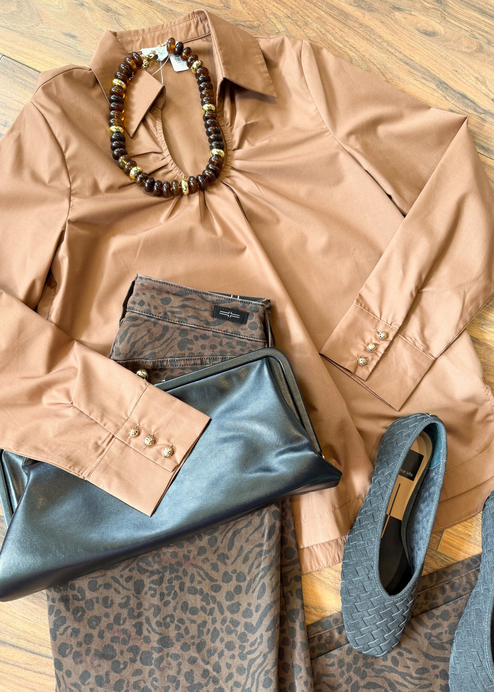 Jade Horseshoe Blouse