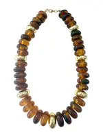 Gemelli Rowell Beaded Disc Necklace