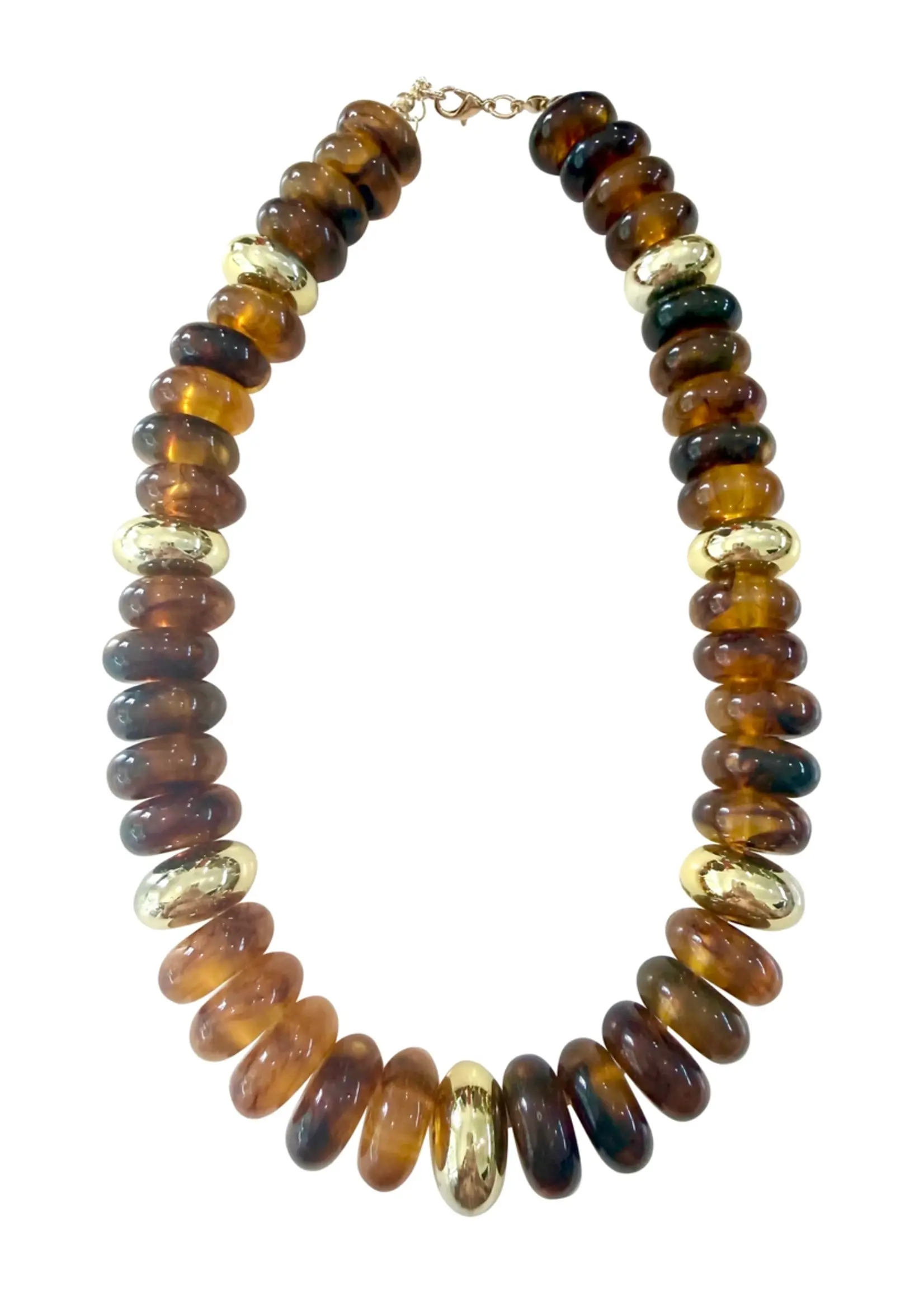 Gemelli Rowell Beaded Disc Necklace