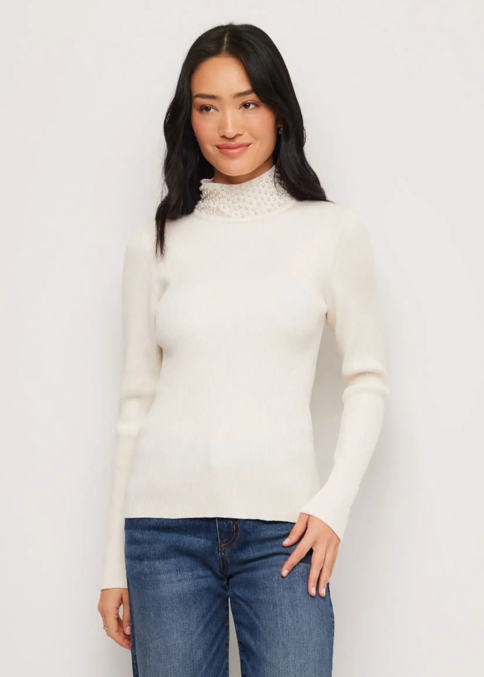 Karen Kane, Inc. Pearl Turtleneck Sweater