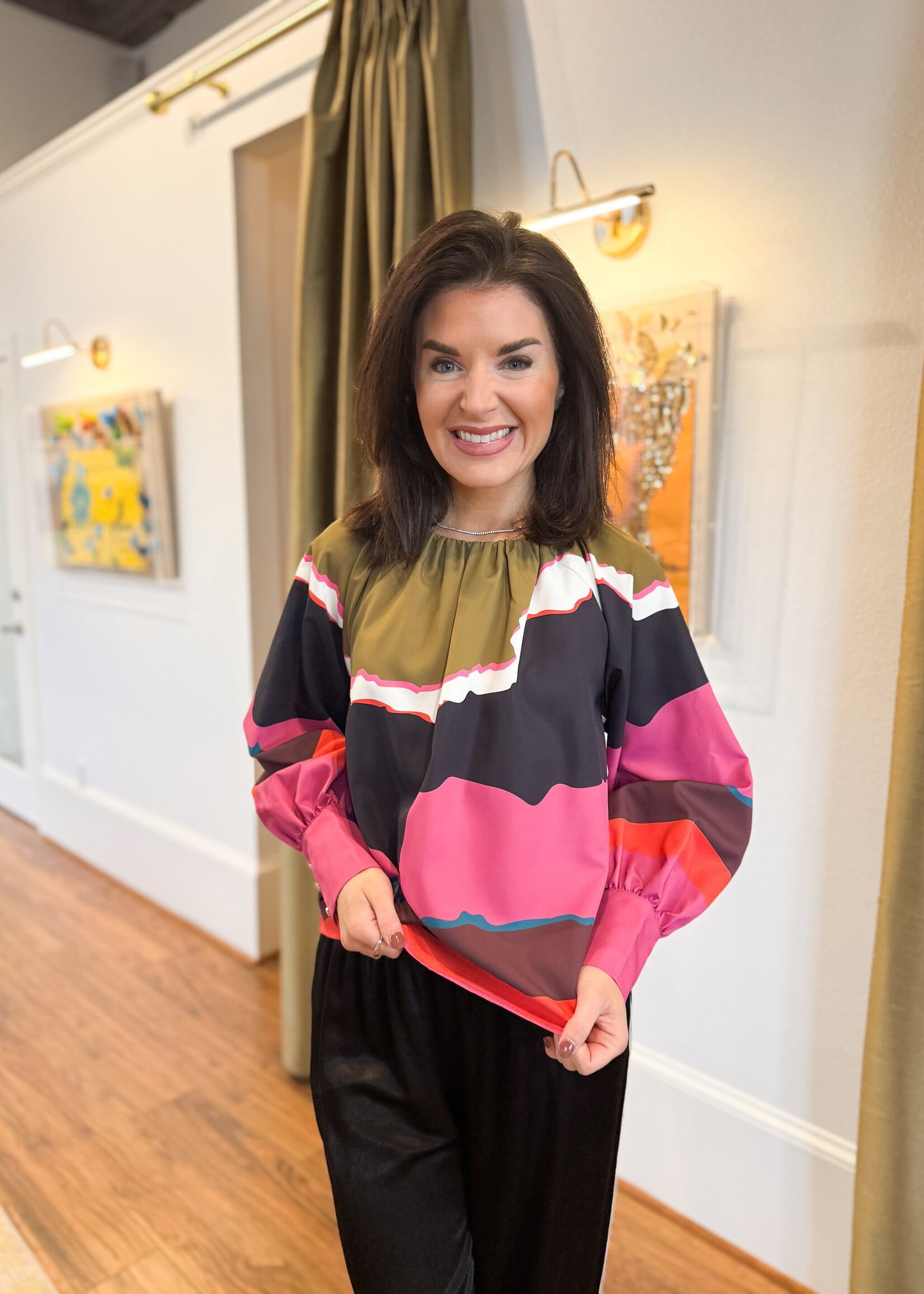 Crosby Elizabeth Blouse