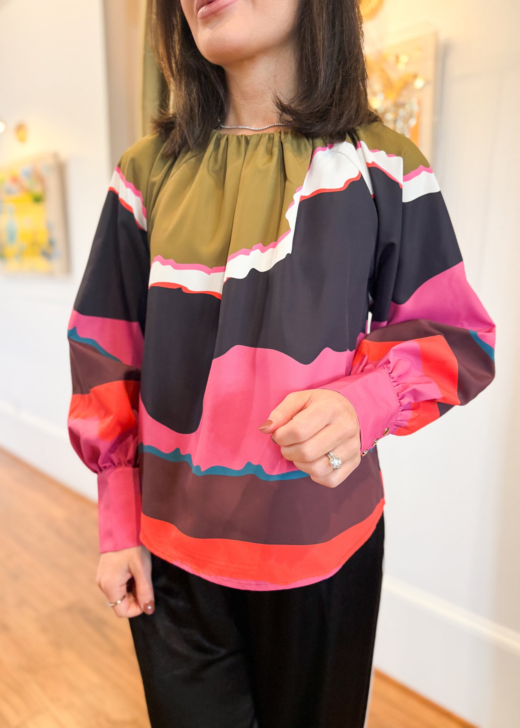 Crosby Elizabeth Blouse