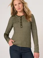 Liverpool Jeans Company Knit Henley Sweater