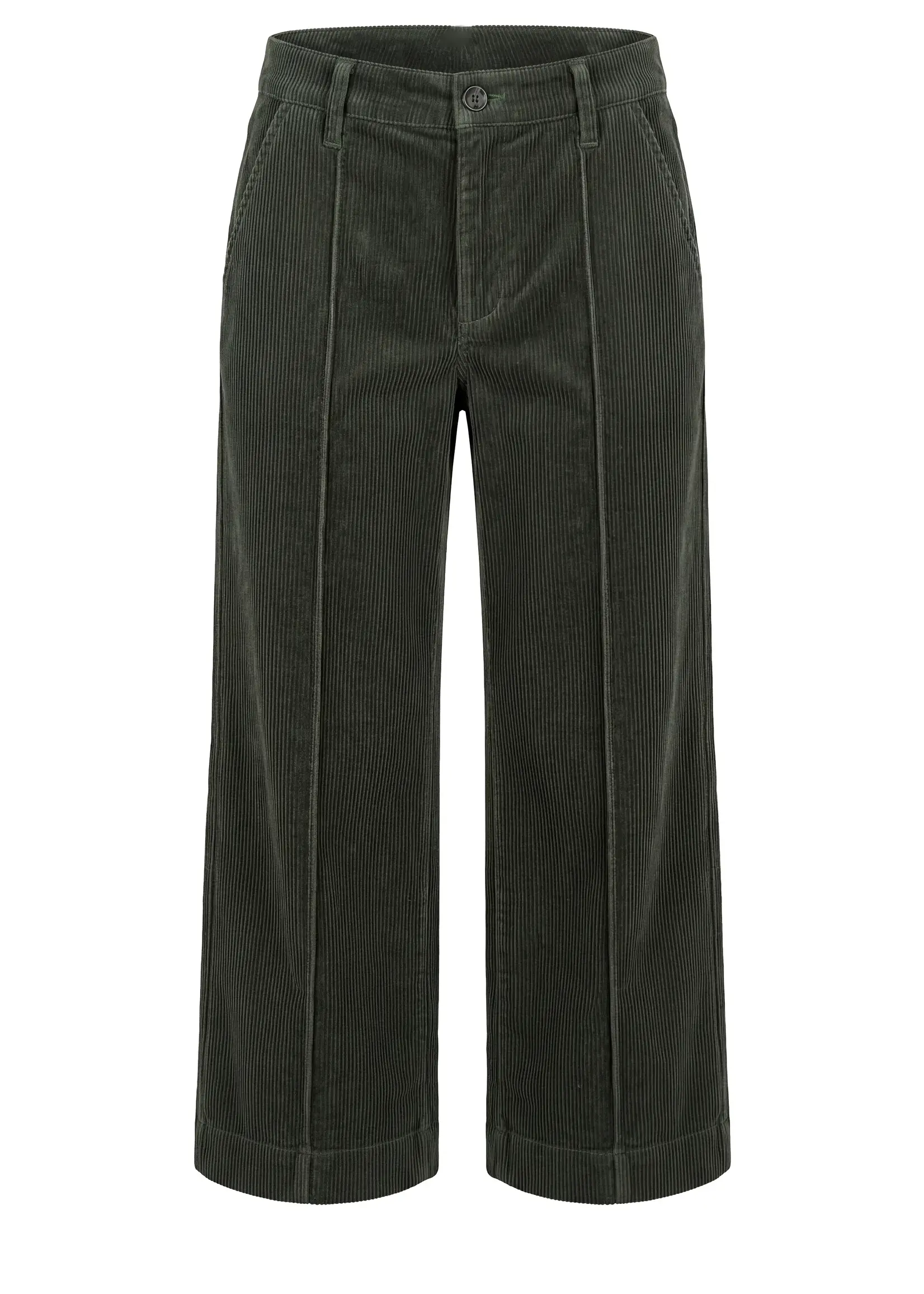 Liverpool Jeans Company Mid Rise Crop Pintuck Wide Leg