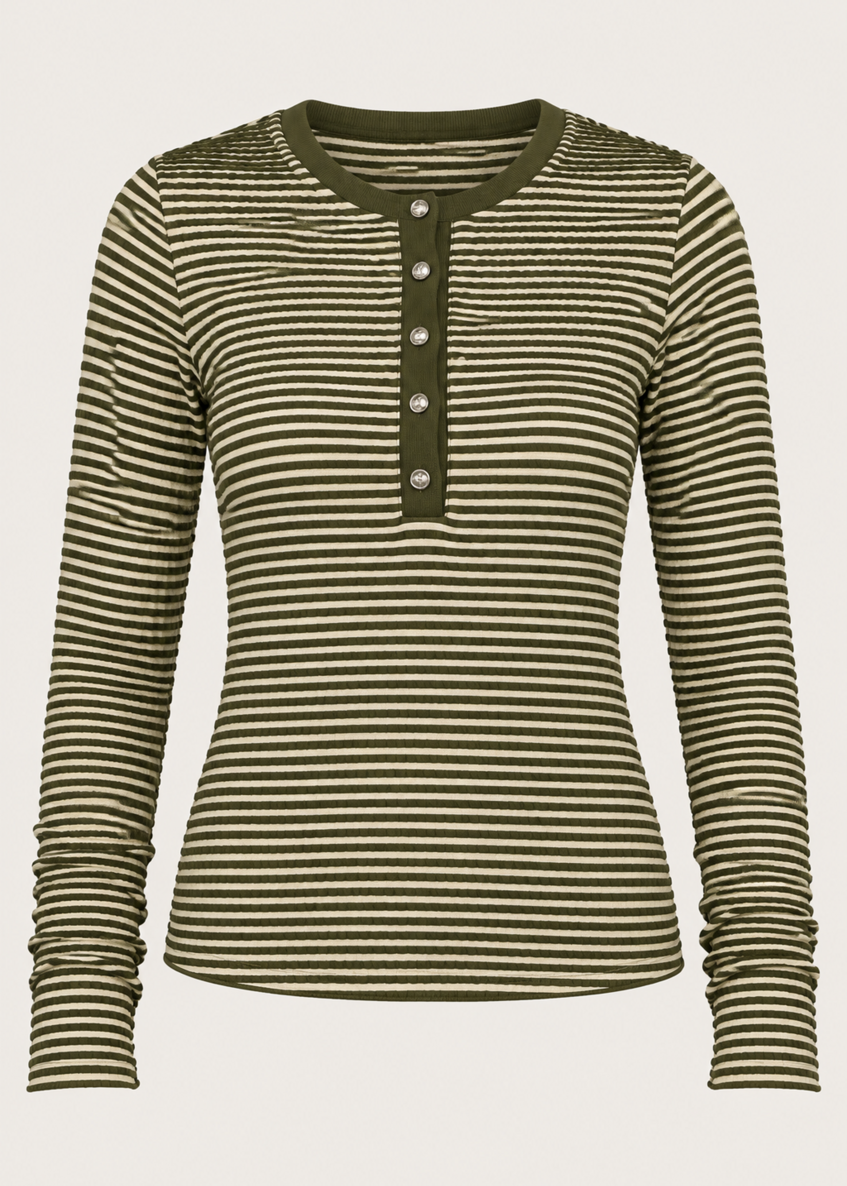 Liverpool Jeans Company Knit Henley Sweater