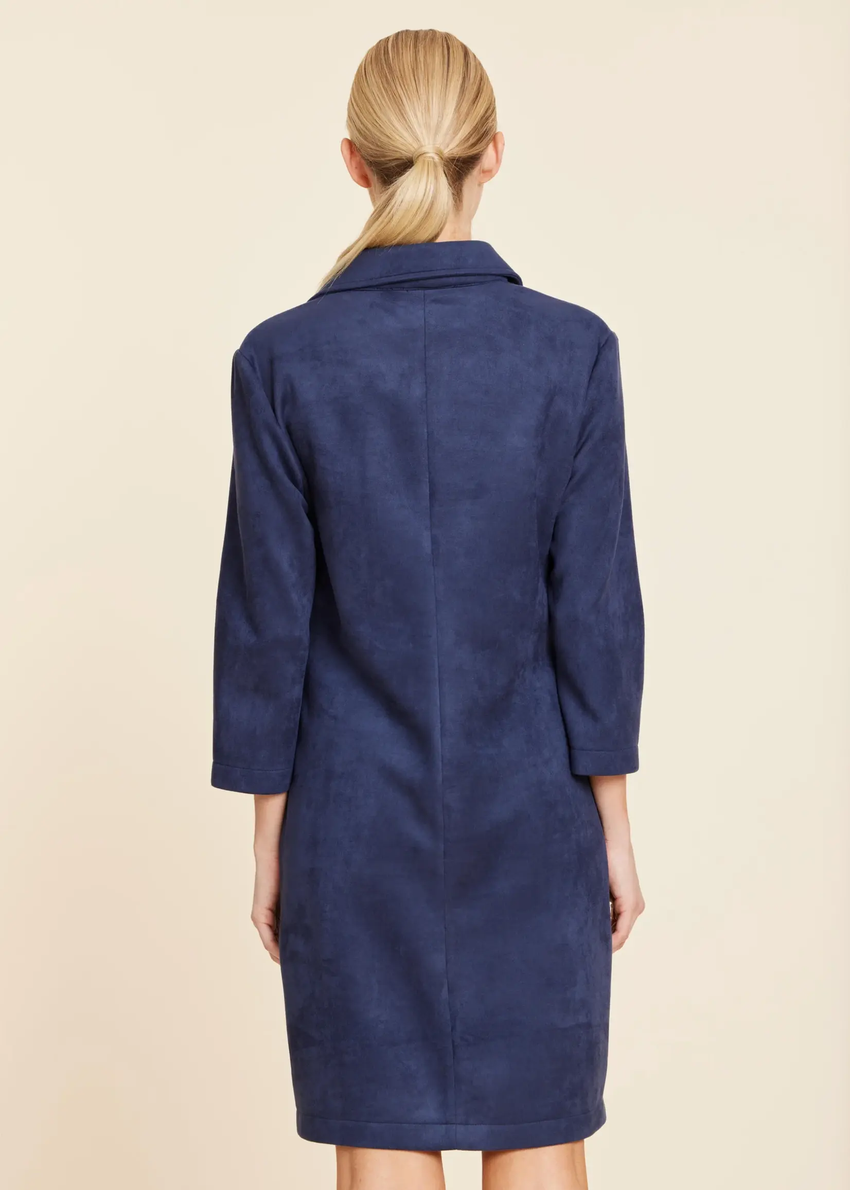 Dolce Cabo Faux Suede Grommet Dress