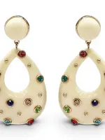 Michael Nash Jewelry Estelle Studded Hoop