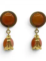 Michael Nash Jewelry Agatha Two Tone Drop Earring