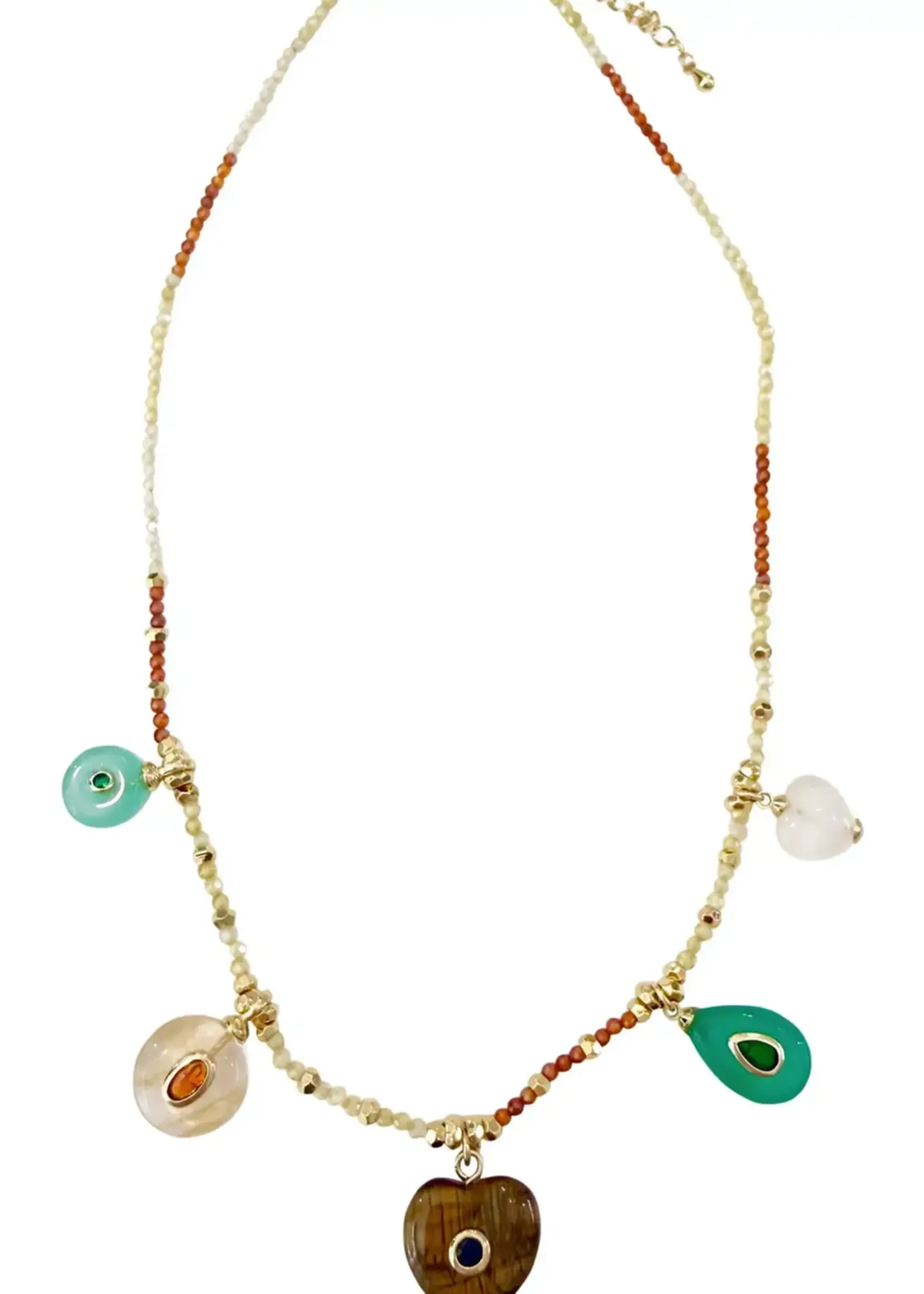 Gemelli Bexley Gemstone Necklace