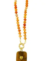 Gemelli Lexi Beaded Gemstone Charm