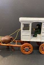 Purple Pigeon Treasures Cast Iron Toy Milk wagon